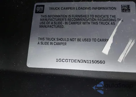 2022 Chevrolet Colorado 4Wd Short Box Z71 из США, поврежденный, VIN 1GCGTDEN3N1150560